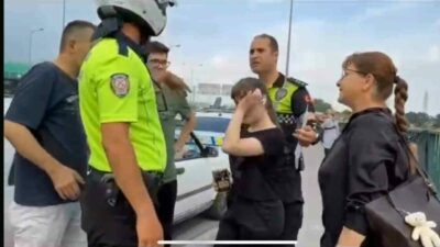 Bursa’da babasının aracıyla YKS sınavına giderken yolda kalan genç kız