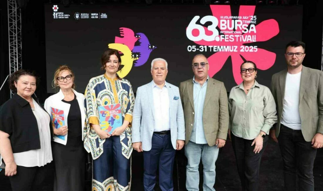 Uluslararası Bursa Festivali coşkusu başlıyor Türkiye’nin en uzun soluklu etkinliği Uluslararası Bursa Festivali’nin 63’üncüsü, 5-31