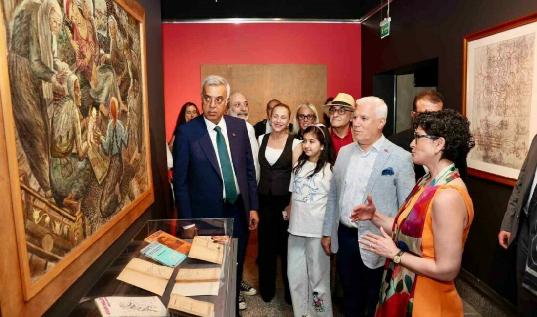 Bursa Büyükşehir Belediyesi, Abidin Dino’nun ‘elleriyle görmesini bilen bir ressam’