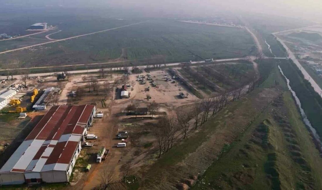 Çok uzun yıllardır beklenen Yenişehir Yaş Sebze Hali’nde son aşamaya