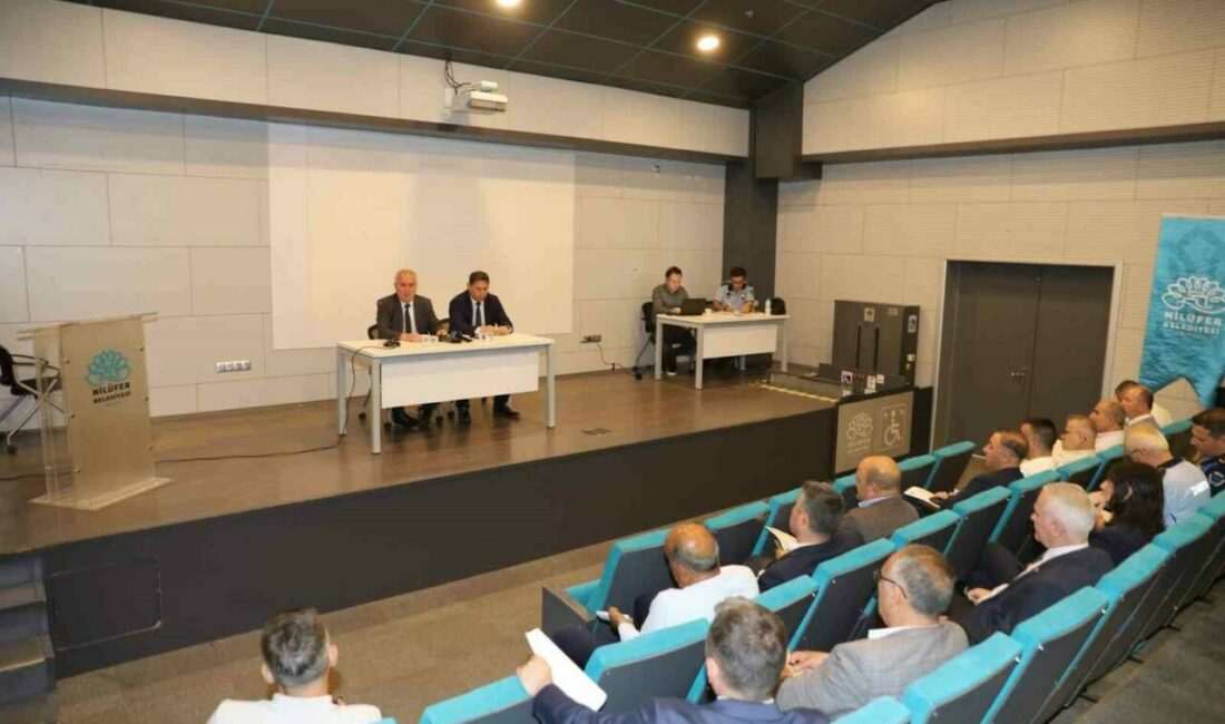 Bursa Büyükşehir Belediyesi koordinasyonunda 17 ilçenin zabıta müdürlükleri bir araya