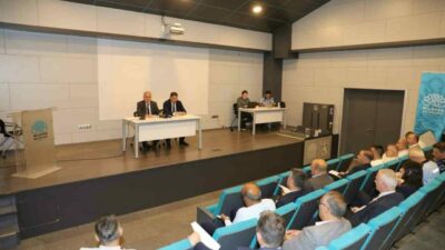 Bursa Büyükşehir Belediyesi koordinasyonunda 17 ilçenin zabıta müdürlükleri bir araya