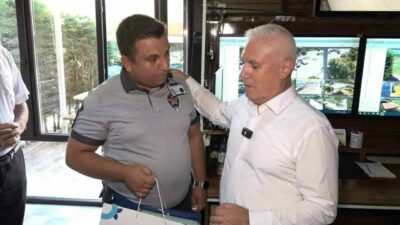 Bursa’da Nilüfer Çayına düşen 1,5 yaşındaki çocuğu boğulmaktan kurtaran Bursa