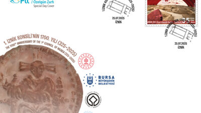 PTT AŞ tarafından “1. İznik Konsili'nin 1700.Yılı” konulu özel gün