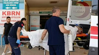 Bursa’nın İnegöl ilçesinde meydana gelen olayda inşaatın 3. katından düşen