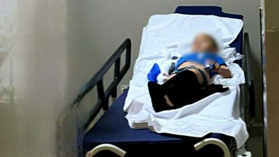 Bursa’nın İnegöl ilçesinde meydana gelen olayda 2 katlı binanın balkonundan