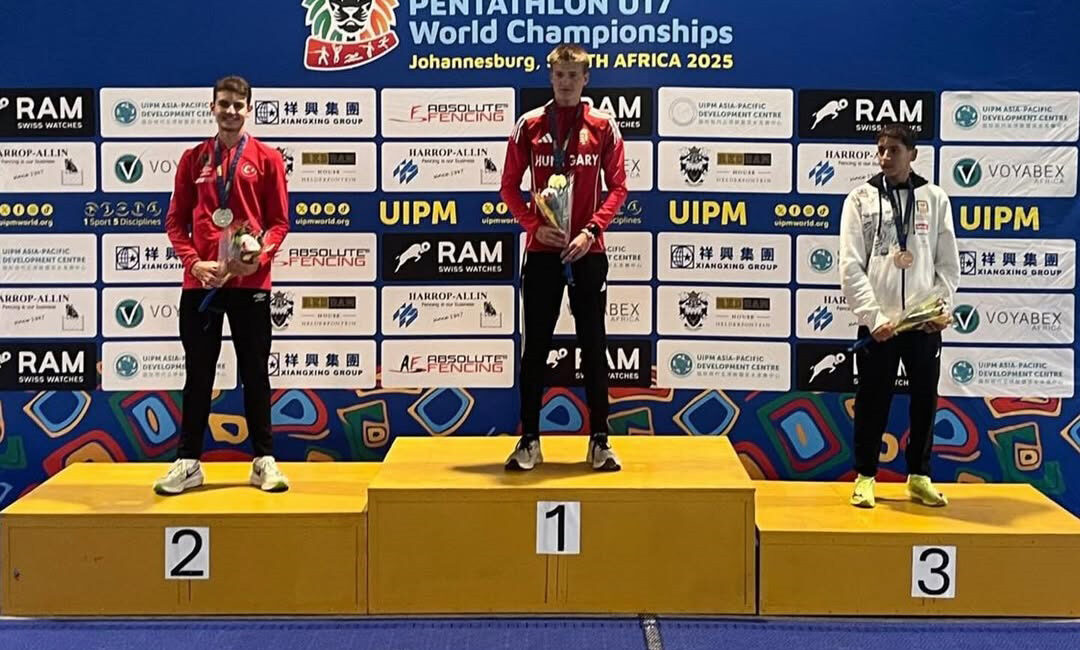 Osmangazili milli pentatlet Arda Meriç’ten dünya ikinciliği Osmangazi Belediyespor Kulübü sporcusu milli pentatlet Arda Meriç, 17 Yaş