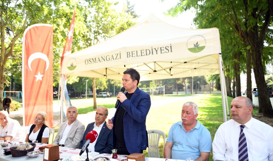 Osmangazi Belediye Başkanı Erkan Aydın, her hafta gelenek haline getirdiği