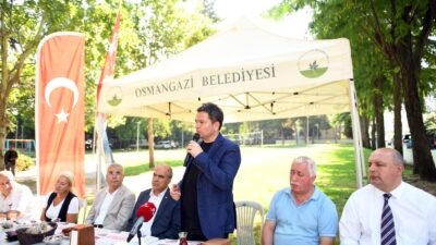 Osmangazi Belediye Başkanı Erkan Aydın, her hafta gelenek haline getirdiği