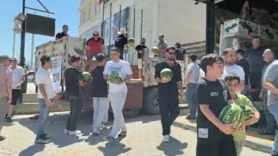 Bursa’nın İnegöl ilçesinde faaliyet gösteren bir alışveriş mağazası, dikkat çekici