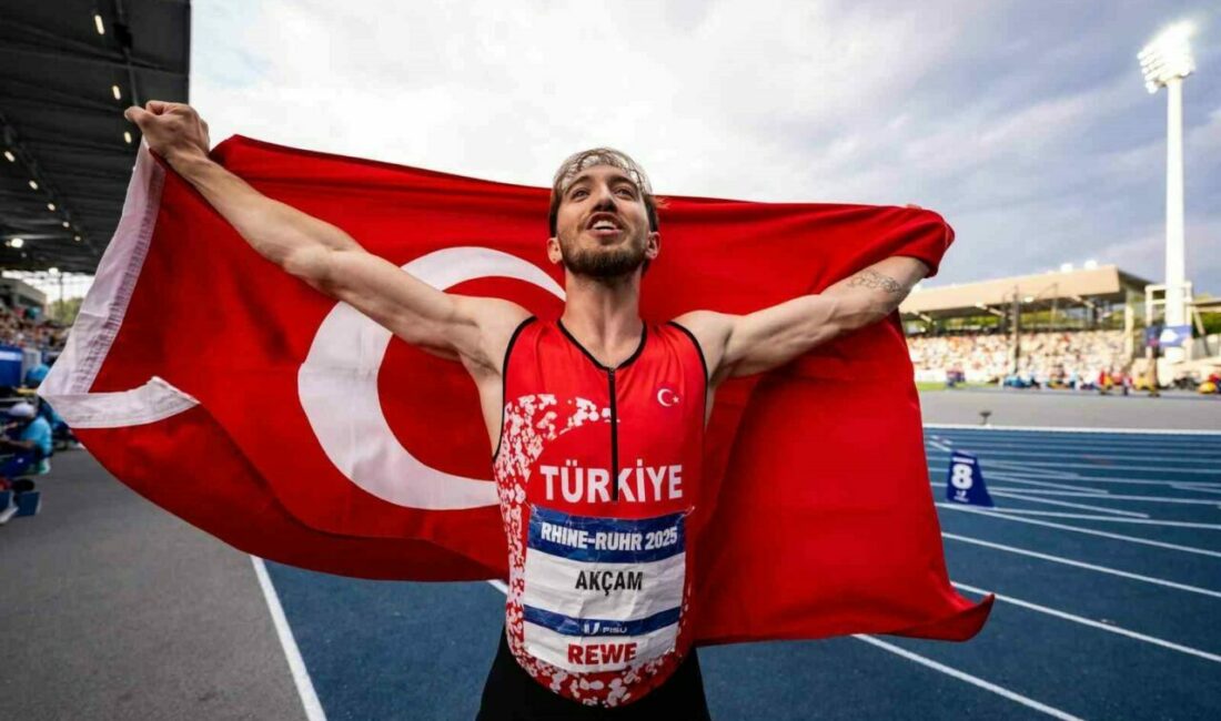 Berke Akçam’dan altın madalya Bursa Uludağ Üniversitesi’nde (BUÜ) lisans eğitimine devam eden milli sporcu