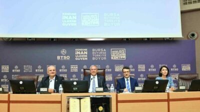 BTSO Yönetim Kurulu Başkanı İbrahim Burkay, 2013 yılında ortaya koydukları