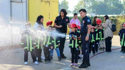 Bursa Büyükşehir Belediyesi İtfaiye Daire Başkanlığınca muhtemel yangın ve acil