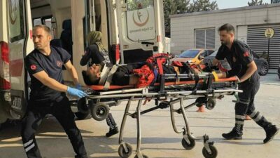 Bursa’nın İnegöl ilçesinde meydana gelen iş kazasında, çatının çökmesi sonucu