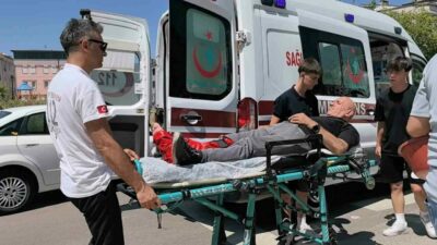 Bursa’nın İnegöl ilçesinde meydana gelen kazada cip ile çarpışan elektrikli