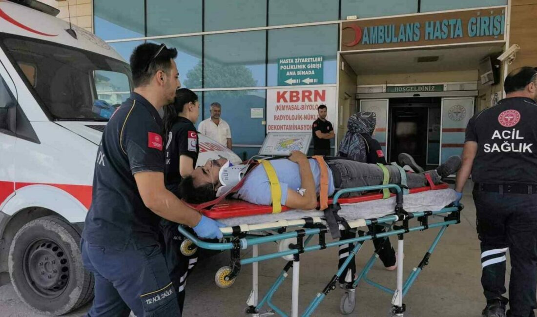 Bursa’nın İnegöl ilçesinde hafif ticari araç ile kamyonetin çarpışması sonucu