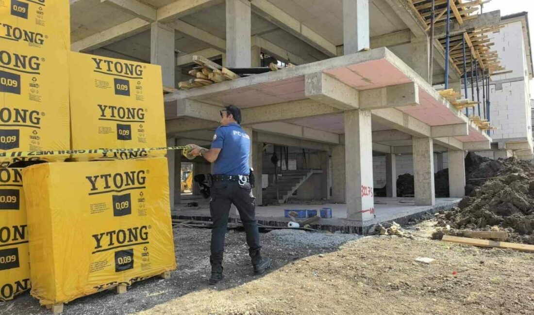 Bursa’nın İnegöl ilçesinde çalıştığı inşaatın 3. katından düşen işçi hayatını