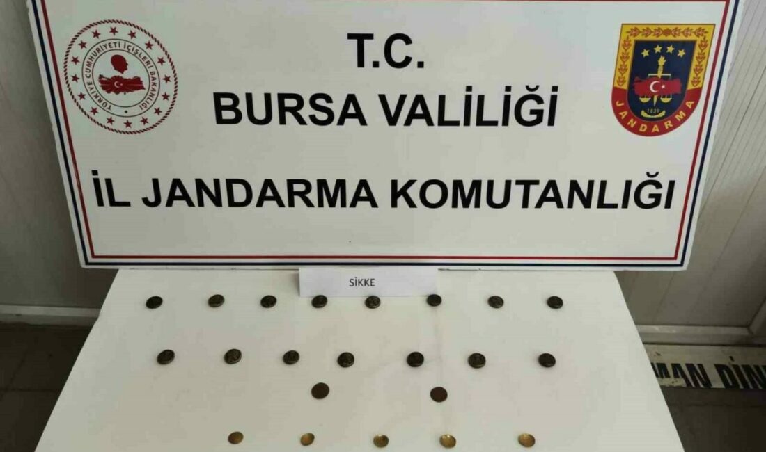 İstanbul’dan Bursa’nın İnegöl ilçesine tarihi eser satmak amacıyla gelen şüpheli,