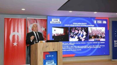 Bursa Büyükşehir Belediye Başkanı Mustafa Bozbey, barajlarda 84 günlük su