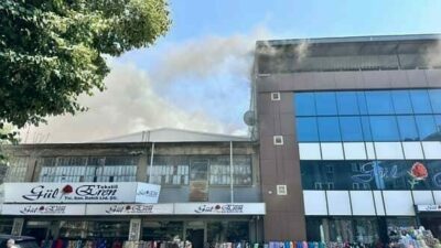 Bursa’nın Yıldırım ilçesinde bir tekstil atölyesinin çatısında yangın çıktı. Atölyenin