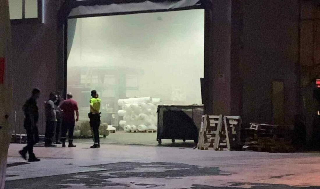 Bursa’da tekstil fabrikasında yangın Bursa’nın İnegöl ilçesinde faaliyet gösteren bir tekstil fabrikasında yangın çıktı.