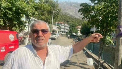 Bursa’da Gürsu ve Kestel ilçelerinde başlayan orman yangını, 100 hektardan