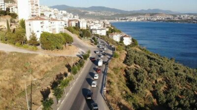 Bursa’nın Gemlik ilçesi ile Kumla Mahallesi arasındaki karayolda, akşam saatlerinde