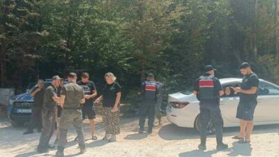 Bursa’nın Gemlik ilçesinde jandarma ekipleri ormanlık alanları ve mesire yerlerini