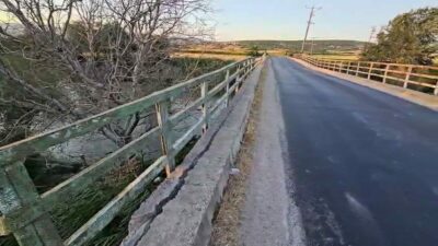 Bursa’nın Karacabey ilçesi ile Harmanlı Mahallesini birbirine bağlayan köprü, her