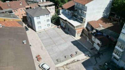 İnegöl Belediyesi’nin Cuma Mahallesinde 2023 yılında kamulaştırdığı ve 2024 yılında
