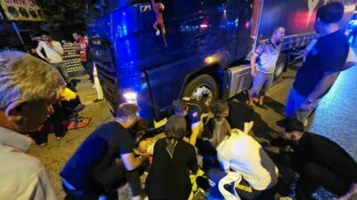 Bursa’nın Orhangazi ilçesinde Yalova-Bursa karayolu üzerinde meydana gelen trafik kazasında