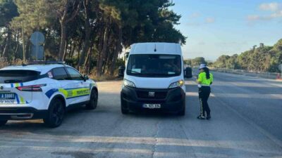 Bursa’nın Karacabey ilçesinde Bölge Trafik Denetleme İstasyon Amirliği ekipleri, 7-11