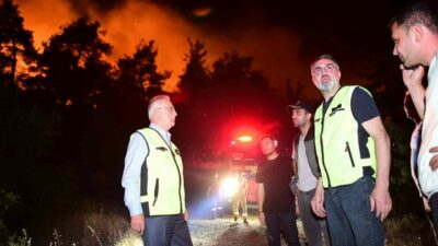 Kestel Belediyesi, 27 Temmuz 2025 tarihinde Ağlaşan Köyü’nde çıkan orman