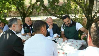 Kestel Belediyesi ev sahipliğinde düzenlenen toplantıda, ilçede tamamlanan, devam eden