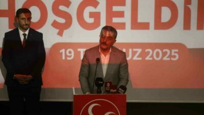 Milliyetçi Hareket Partisi (MHP) Genel Sekreteri İsmet Büyükataman, emperyalist kuşatma