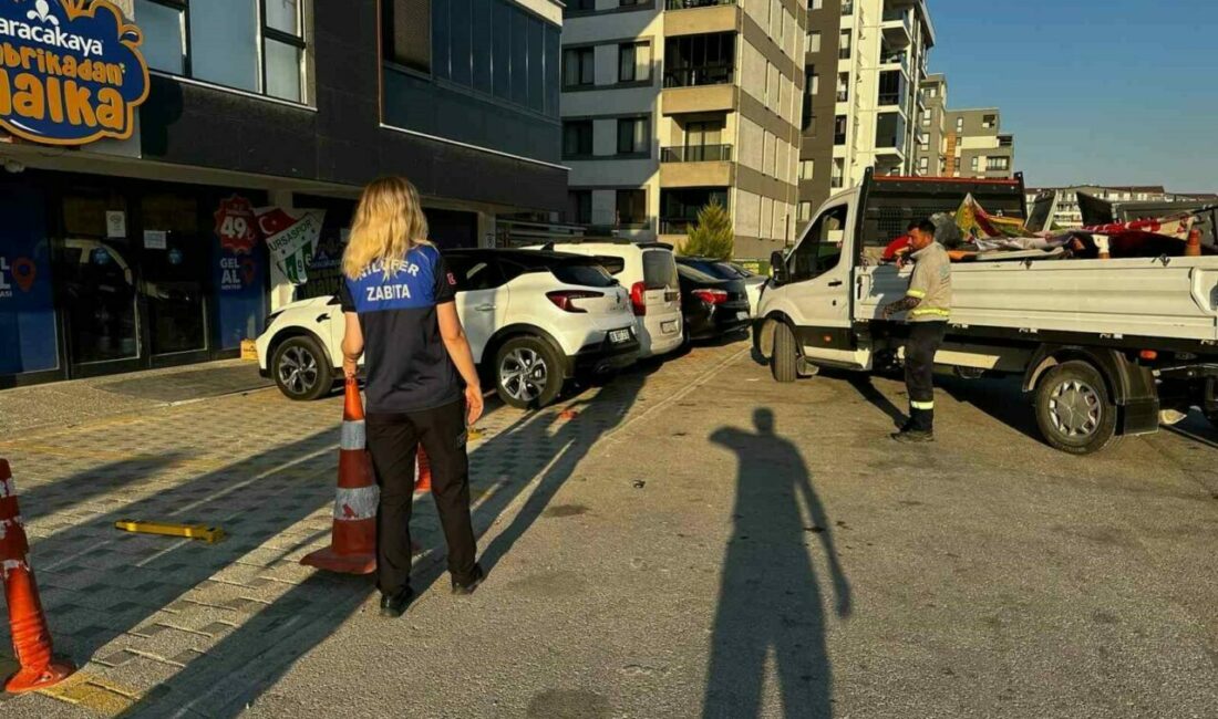 Nilüfer’de kent estetiğini bozan tabelalara müdahale Nilüfer Belediyesi zabıta ekipleri, Görükle, Dumlupınar, Balkan, Kurtuluş ve Kızılcıklı