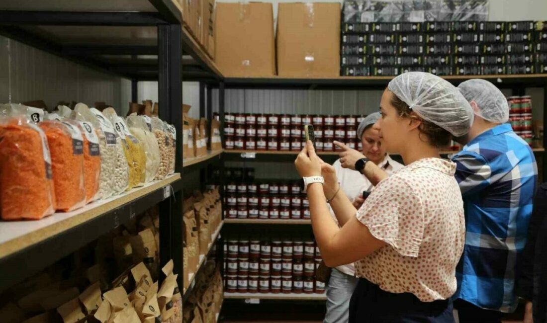 Cleverfood Sürdürülebilir Gıda Sistemi Karşılıklı Öğrenme Programı kapsamında Nilüfer’i inceleyen