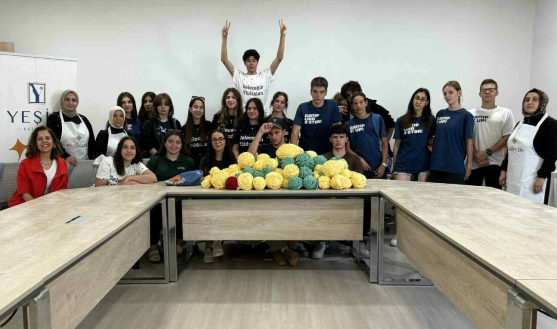 Öğrencilerden ecollectiv projesine destek Yeşim Grup’un Uludağ Soroptimist Kulübü iş birliğiyle “Her ilmek bir
