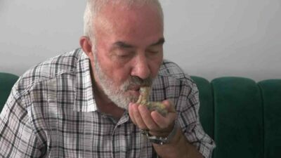 Bursa’da oğluna misafirliğe gelen Yusuf Ovalı, evin arkasında ölmek üzere