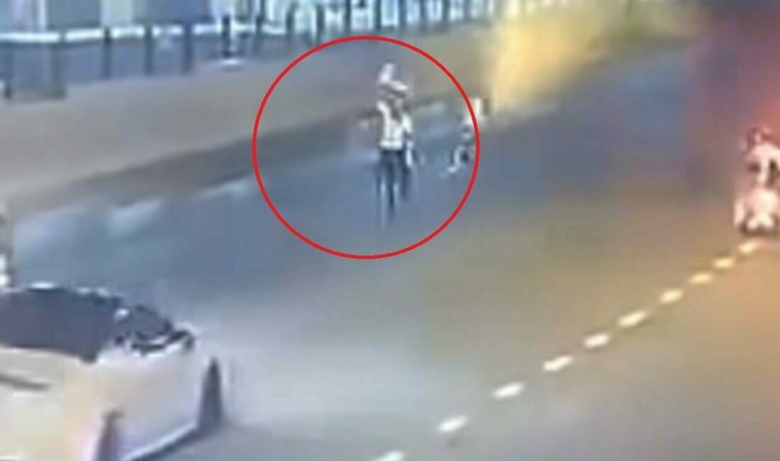 Polisten filmleri aratmayan müdahale Bursa’da polis ekiplerinin uygulama yaptığını fark eden bir sürücü ‘dur’