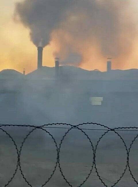 Türkiye’nin önemli sanayi şehirlerinden biri olan Bursa’da, fabrika bacalarından metrelerce