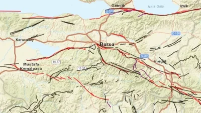 Bursa'nın Gemlik ilçesinde iki gündür meydana gelen orta şiddetteki depremlerin