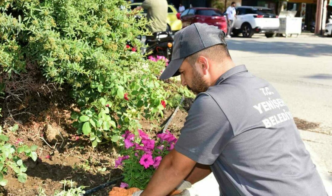 Yenişehir Belediyesi Park ve Bahçeler Müdürlüğü, Başkan Ercan Özel’in talimatıyla