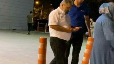 Bursa’nın İnegöl ilçesinde meydana olayda apartmandaki bir şahıs, yüksek ses