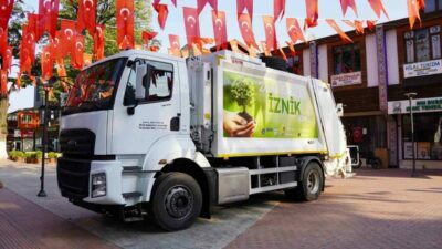 Çevre, Şehircilik ve İklim Değişikliği Bakanlığı tarafından İznik Belediyesi’ne çöp