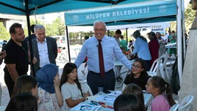 Nilüfer Belediye Başkanı Şadi Özdemir, 24 mahallede düzenlenen yaz etkinliklerinin