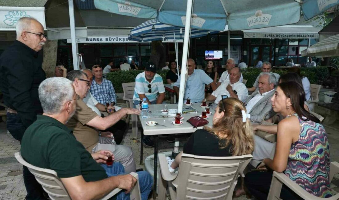 Başkan Şadi Özdemir: Yatırımlarımızı önceliklere göre belirliyoruz Nilüfer Belediye Başkanı Şadi Özdemir, Ertuğrul Mahallesi sakinleri ile bir