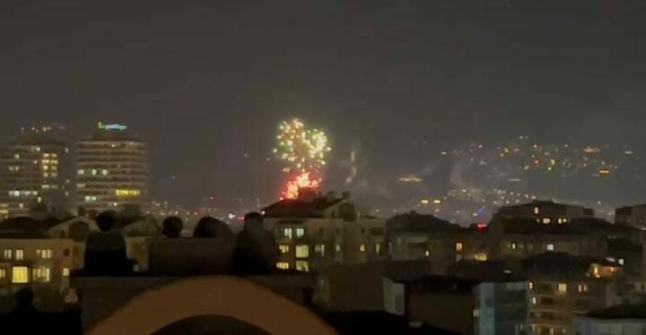 Bu nasıl vurdumduymazlık Bursa’da yasak olmasına rağmen havai fişek patlatanlar “pes” dedirtti. Nilüfer