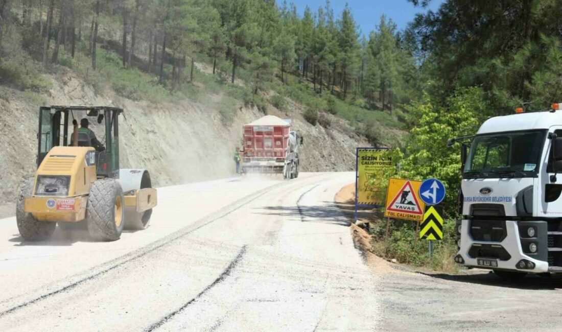 Bursa’da 35 yıl sonra ulaşıma nefes aldıran dokunuş Bursa Büyükşehir Belediyesi, dağ ilçelerinde de ulaşım konforunu artırmak için