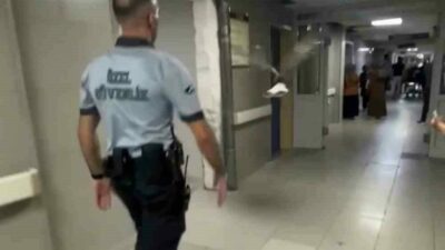 Bursa’da bu kez “kanatlı” bir hasta acile başvurdu. Acil servisin